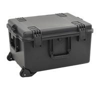vidaXL Portable Flight Case Black 62.5x49.5x37 cm PP
