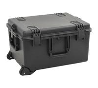 vidaXL Portable Flight Case Portable Protective Case Hard Camera Case Black PP