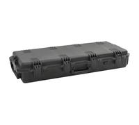 vidaXL Portable Flight Case Protective Hard Camera Case - Black PP/ABS - 100.5 x 42 x 17 cm - Foam Inserts - Pressure Valve - Lockable