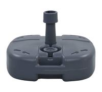 vidaXL Portable Umbrella Base Grey Sand/Water Filled NEW