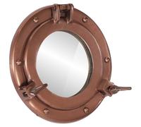 vidaXL Porthole Mirror Wall Hanging Ø23 cm Aluminium and Glass