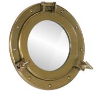 vidaXL Porthole Mirror Wall Hanging Ø30 cm Aluminium and Glass