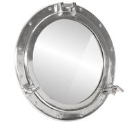 vidaXL Porthole Mirror Wall Hanging Ø50 cm Aluminium and Glass