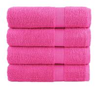 (pink, 100 x 150 cm/ 4 pcs) vidaXL Premium Sauna Towels Guest Bath Towel 10 pcs Gold 600gsm 100% Cotton