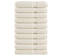 Premium Sauna Towels SOLUND 10 pcs Cream 80x200 cm 600 gsm