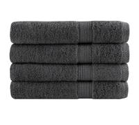 vidaXL Premium Sauna Towels "SOLUND" 4 pcs Anthracite 80x200 cm 600 gsm