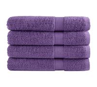 vidaXL Premium Sauna Towels SOLUND 4 pcs Purple 80x200 cm 600 gsm