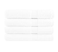 (white, 80 x 200 cm/ 4 pcs) vidaXL Premium Sauna Towels Guest Bath Towel 10 pcs Gold 600gsm 100% Cotton