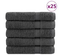 vidaXL Premium Sauna Towels "SOLUND" 50 pcs Anthracite 80x200 cm 600 gsm