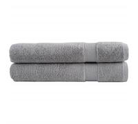 Premium Towels "SOLUND" 2 pcs Grey 100x200 cm 600 gsm