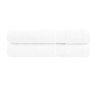 Premium Towels SOLUND 2pcs White 100x200cm 600gsm