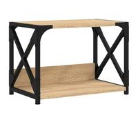 vidaXL Printer Stand 2-Tier Sonoma Oak 44x26x31.5 cm Engineered Wood