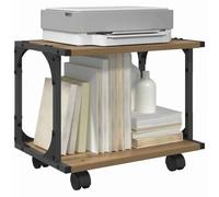 vidaXL Printer Stand Artisan Oak 41 x 28 x 33.5 cm Engineered Wood