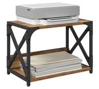 vidaXL Printer Stand Old Wood 44 x 26 x 31.5 cm Engineered Wood