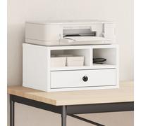 vidaXL Printer Stand White 40x32x22,5 cm Engineered Wood