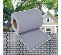 vidaXL Privacy Fence Weave Roll PVC Light Grey Garden Barrier Border Panel