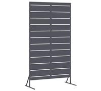vidaXL Privacy Screen 100 x 50 x 180 cm Steel Anthracite