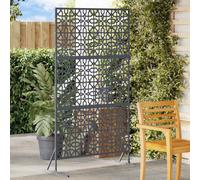 Privacy Screen Steel Outdoor Solution Garden Terrace Divider Modern vidaXL