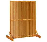 VidaXL Privacy Screen Brown 79.5 X 50 X 110 Cm Solid Acacia Wood
