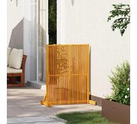 vidaXL Privacy Screen Brown 79.5 x 50 x 110 cm Solid Acacia Wood