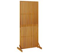 vidaXL Privacy Screen Indoor/Outdoor 180.5 cm Solid Acacia Wood, outdoor room divider, room divider screen, room separator, garden furniture
