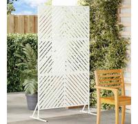 vidaXL Privacy Screen White 100 x 50 x 180 cm Steel