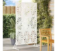 vidaXL Privacy Screen White 100 x 50 x 180 cm Steel