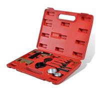 vidaXL Professional Camshaft and Crankshaft Timing Locking Tool Kit - Essential for Timing Belt Replacement on Renault, Opel, Vauxhall, Suzuki, Mitsubishi, Dacia, and Nissan Models