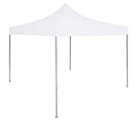 vidaXL Professional Folding Party Tent 3x3 m Steel White