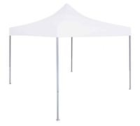 vidaXL Professional Folding Party Tent 3x3 m Steel White UK HOT