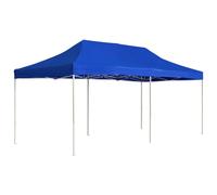 vidaXL Professional Folding Party Tent Aluminium 6x3 m Blue