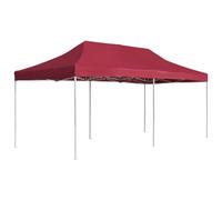 vidaXL Professional Folding Party Tent Aluminium 6X3 M Wine Red