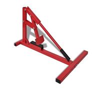 vidaXL Motorcycle Tire Changer Professional – Red with Bead Breaker