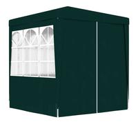 vidaXL Professional Party Tent with Side Walls 2x2 m Green 90 g/m? UK