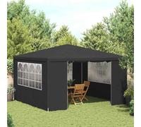 vidaXL Professional Party Tent with Side Walls 4m Anthracite Garden Canopy
