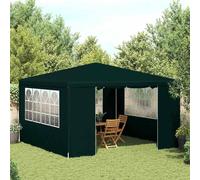 vidaXL Professional Party Tent with Side Walls 4m Green Garden Canopy Gazebo
