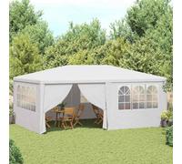 Vidaxl Professional Party Tent With Side Walls 4X6 M White 90 G/m²