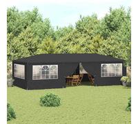 vidaXL Professional Party Tent with Side Walls 4x9 m Anthracite 90 g/m?