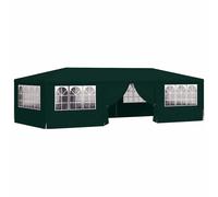 vidaXL Professional Party Tent with Side Walls 9m Green Garden Canopy Gazebo