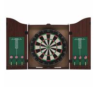 vidaXL Professional Sisal Dartboard with Cabinet and 6 Darts Throwing Game