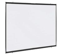 Projection Screen Wall-Hanging Home Theater Presentation Screen 4:3 vidaXL