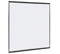vidaXL Projection Screen Wall-Hanging 89 Inch 1:1, projector screen, manual projector screen, office presentation screen