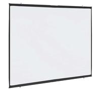 vidaXL Projection Screen Wall-Hanging 90 Inch 4:3
