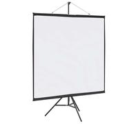 vidaxl projection screen with tripod - 67 inch matte screen, portable polyester, iron stand - classroom, home theater, conference versatility