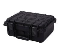 vidaXL Protective Equipment Case - Inner Foam Inserts and Pressure Valve - Black
