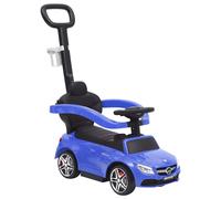 vidaXL Push Walk Car Mercedes-Benz C63 Blue, Blue