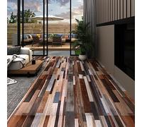 vidaXL PVC Flooring Planks, 2.51 m², 2 mm, Multicolored, Meets Multiple European Standards
