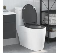 vidaXL Quick Release Toilet suitable for Seat Anthracite