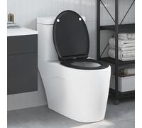 vidaXL Quick Release Toilet suitable for Seat Black