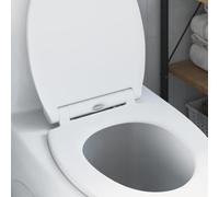 vidaXL Quick Release Toilet suitable for Seat White